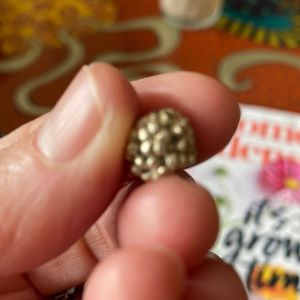 Authentic Pandora charm – embossed flowers